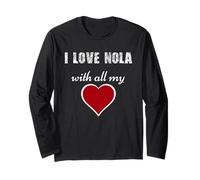 NOLA Love New Orleans Apparel Co. Manche Longue