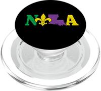 NOLA New Orleans Louisiana Souvenir Pride Mardi Gras PopSockets PopGrip pour MagSafe