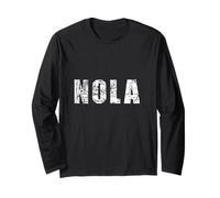 Nola New Orleans NOLA Love pour femme Manche Longue