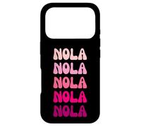NOLA Retro Stack Design Coque pour iPhone 17 Pro