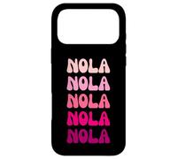 NOLA Retro Stack Design Coque pour iPhone 17 Pro Max