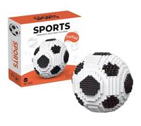 NOLACE Puzzle Football 800 Pièces Puzzle 3D Football 9.5 CM Footballs Puzzles Décoration D'intérieur Jouet De Construction Cadeau Créatif pour Adultes Et Adolescents