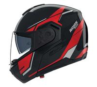 Nolan – Casque modulable – N90-3 Sincrono 350 – Taille M – Noir/Rouge/Blanc
