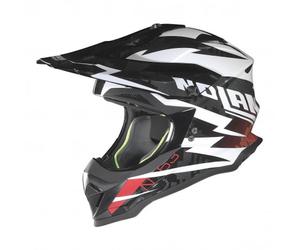 nolan casque moto cross enduro n53 comp 011 blanc metal xs