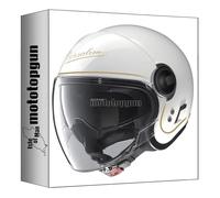 Nolan Casque Moto Jet n21 Visor Commuting Classico Noir 301 Taille XL mototopgun