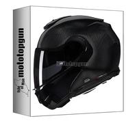 Nolan Casque Moto modulable x-1005 Ultra Carbon Travelling Puro Carbon Noir 324 Taille m mototopgun