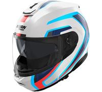 NOLAN Casque moto N100-6 Radiante White / Blue / Red Metal XL