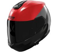 Nolan Casque modulable N100-6 Verniciatura Speciale 355 Mat Noir/Gris Foncé/Rouge L