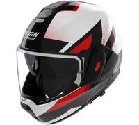 Nolan N120-1 Ciclone 363, casque modulaire XXL Blanc/Noir/Rouge Blanc/Noir/Rouge