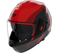 Nolan N120-1 Fluente 360, casque modulaire XL Rouge/Rouge Foncé/Noir Rouge/Rouge Foncé/Noir