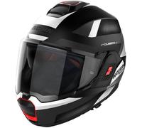 NOLAN Casque moto N120-1 Subway N-Com Matt Black /White XL