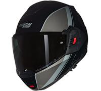 Casque Modulable Nolan N120-1 VERNICIATURA SPECIALE 341 Nero / Grigio / Argento
