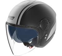 Nolan N20-2 Visor Dolce Vita 347, casque ouvert XL Mat Noir/Blanc Mat Noir/Blanc