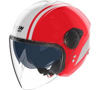 Nolan N20-2 Visor Dolce Vita 349, casque ouvert XL Rouge/Blanc Rouge/Blanc