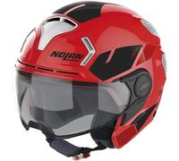 Nolan N30-4 T Blazer, casque à réaction S Rouge/Blanc/Noir Rouge/Blanc/Noir
