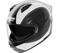 NOLAN Casque moto N60-6 Bifase Black / White Metal XL