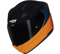 Casque Intégral Nolan N60-6 VERNICIATURA SPECIALE 342 Arancione/Nero/Blu