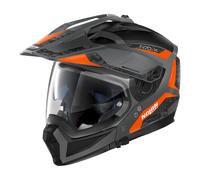 NOLAN Casque moto N70-2 X Torpedo N-Com Flat Lava Grey / Orange S
