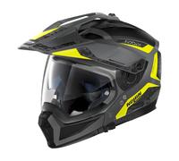 NOLAN Casque moto N70-2 X Torpedo N-Com Flat Lava Grey / Yellow S