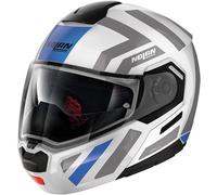 NOLAN Casque moto N90-3 06 Laneway N-Com Flat White / Grey / Blue XL