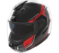 Nolan – Casque modulable – N90-3 Sincrono 350 – Taille M – Noir/Rouge/Blanc