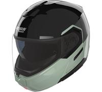 Nolan N90-3 Verniciatura Speciale 349, casque rabattable M Noir/Vert/Gris Foncé Noir/Vert/Gris Foncé