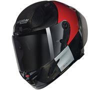 Casque Intégral Nolan X-804 RS U.C. COMBO GARA 351 Carbonio/Rosso/Grigio/Nero