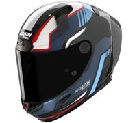 NOLAN Casque moto X-804 RS Ultra Carbon Piega Carbon / Blue Deep / Blue Sky / Red XL