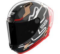 NOLAN Casque moto X-804 RS Ultra Carbon SBK Carbon / Red / Gold M