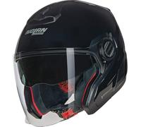 Nolan Casque jet N40-5 06 Classico N-Com Noir Taille M pour homme