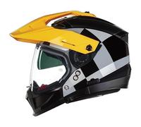 NOLAN Helmet N70-2 X 06 RUVIDO 341 L, Noir/Gris/Jaune