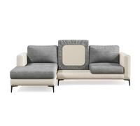 Nolan Interior Miracle Housse de canapé - Housse de coussin en peluche en tissu chenille ultra doux, extensible et épais - Taille S, sésame - Résistante aux animaux domestiques, résistante aux taches