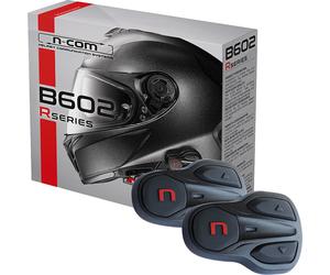Nolan N-Com B602 R, communication twin set Noir/Gris Noir/Gris