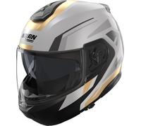 Nolan N100-6 Cinetico Casque, gris/or, Taille M (58)