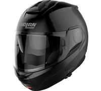 Nolan N100-6 Classic N-Com, casque rabattable XL Noir Noir