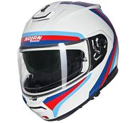 Nolan N100-6 N-Com Assoluto 347 Casque ( Blanc/Bleu/Rouge ) Taille:XL (61)