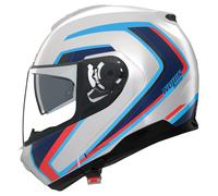 Nolan N100-6 RADIANTE Casque Modulable Blanc/Bleu/Rouge S unisex