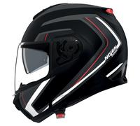 Nolan N100-6 RADIANTE Casque Modulable Mat/Noir/Blanc/Rouge XL unisex