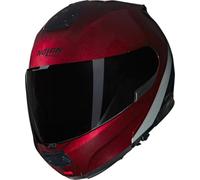 Nolan N100-6 Verniciatura Speciale N-COM Casque, Rot/Schwarz, M (58)