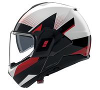 Nolan N120-1 CICLONE Casque Modulable Blanc/Noir/Rouge S unisex
