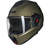 Nolan N120-1 Classico Nobile N-Com casque rabattable, marron, M (58)