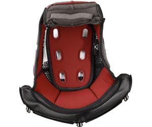 Nolan N120-1, doublure M Rouge Foncé Rouge Foncé