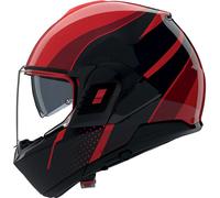 Nolan N120-1 Fluente 360, casque modulaire XL Rouge/Rouge Foncé/Noir Rouge/Rouge Foncé/Noir