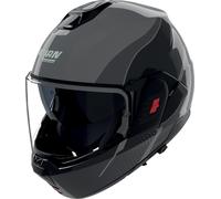Nolan N120-1 Fluente Casque, noir/gris, Taille L (60)