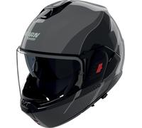 Nolan N120-1 Fluente Casque, noir/gris, Taille XS (55)