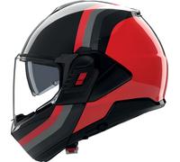 Nolan N120-1 Lineo 351, casque modulaire S Noir/Rouge/Gris Noir/Rouge/Gris