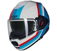 Nolan N120-1 Lineo N-COM Casque, weiß/Blau/Rot, 2XL (64)