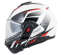 Nolan N120-1 Nightlife Casque Modulable Blanc/Anthracite/Noir/Rouge 3XL unisex