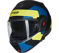 Casque Modulable Nolan N120-1 OMOCROMO 346 Nero / Blu / Giallo