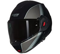 Nolan Casque moto N120-1 Finition spéciale Noir/Gris/Argent Taille M